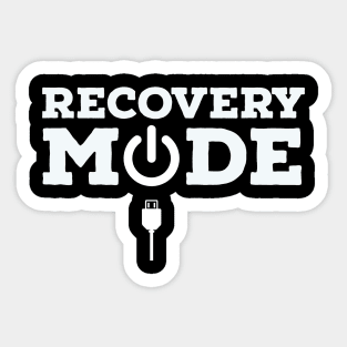 Recovery Mode Design Sticker